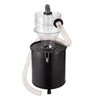 VEVOR Cyclone Dust Separator with Metal Tank, 4" Retrofit Cyclone Separator for Dust Collectors, ABS Dust Deputy With 2" Hole O.D. Connector & Hose for Wet/Dry Shop Vacuums, Fits 13.21 Gallon Tank