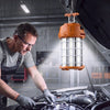 VEVOR LED Temporary Work Lights 150W 19500LM 5000K LED Construction Lights, Hanging Portable Linkable Jobsite Lighting, Daisy Chain 6 Units, 10 ft Power Cord, for Construction Sites, Workshop, 2 Pack