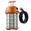 VEVOR LED Temporary Work Lights 150W 19500LM 5000K LED Construction Lights, Hanging Portable Linkable Jobsite Lighting, Daisy Chain 6 Units, 10 ft Power Cord, for Construction Sites, Workshop, 2 Pack