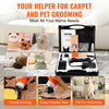 VEVOR Carpet Trimmer with Shearing Guide, 200W Electric Speed Adjustable Rug Carver, Wooden Handle Carpet Carving Clippers, Tufting Shears with 2 Blades, for Handmade Rug Cleaning and Tufted Rug