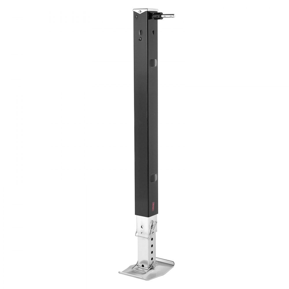 VEVOR RV Lead Fifth Wheel Landing Gear Leg 179013, 32.5-Inch 5th Wheel Landing Gear Universal Replacement Compatible with Lippert Venture, Atwood, Stromberg Carlson Systems, with Pin and Base, Black