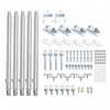 VEVOR JT's Strong Arm Jack Stabilizer Kit 191023, Fits for 5th Wheel RV and Travel Trailer Kit, Fifth-Wheel Jack Stabilizer for Telescopic System, Reduces Chassis Movement, Easy Bolt-On Installation