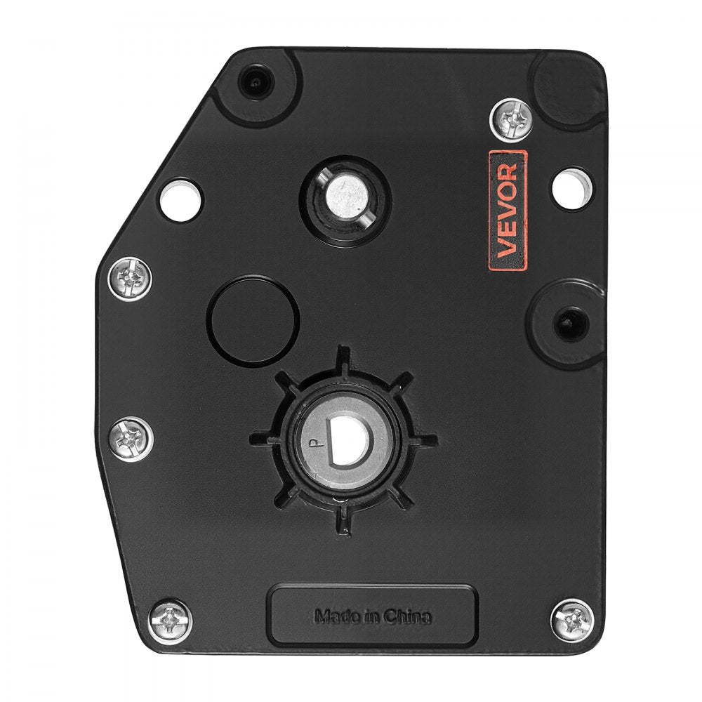 VEVOR RV Fifth Wheel Landing Gear Box 276602, Universal Mount Steel Gearbox Compatible with Lippert Venture, Atwood, Stromberg Carlson Landing Gear Systems, Replace LG-179015, Adjustable Height, Black