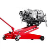 VEVOR Low Profile Floor Jack, 1000 lbs / 0.45 Ton Lifting Capacity Telescoping Transmission Floor Jack, 6.3-25.2 in Lifting Height, 360° Swivel Front wheels, Heavy-Duty Lift Hoist for Garage/Shop