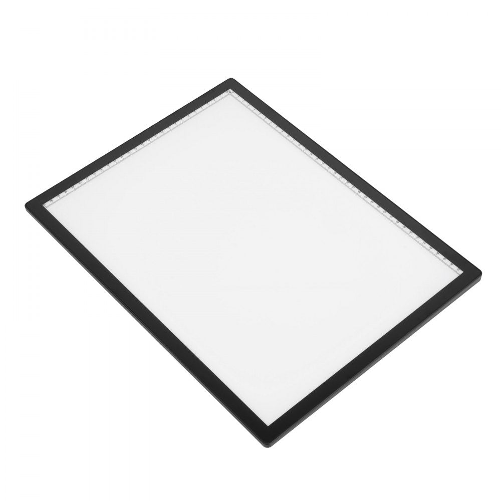 VEVOR Light Board, A3 LED Light Pad with 6 Level Dimmable Brightness, Rechargeable Light Table for Tracing, Light Box for Diamond Painting, Animation, Sketching, Drawing, Stenciling, Artists (Black)