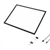 VEVOR Light Board, A3 LED Light Pad with 3 Level Dimmable Brightness, USB Powered Light Table for Tracing, Light Box for Diamond Painting, Animation, Sketching, Drawing, Stenciling, Artists (Black)