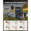 VEVOR Portable Power Station, 3000W Solar Generator Power Station, 3072Wh LiFePO4 Battery Backup with 15 Output Ports for for Home Emergency, Outdoor Camping, RV Travel (Solar Panel NOT Included)