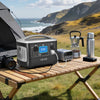 VEVOR Portable Power Station, 600W Solar Generator Power Station, 493Wh LiFePO4 Battery Backup with 8 Output Ports for Home Emergency, Outdoor Camping, RV Travel (Solar Panel NOT Included)