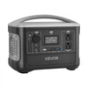 VEVOR Portable Power Station, 600W Solar Generator Power Station, 493Wh LiFePO4 Battery Backup with 8 Output Ports for Home Emergency, Outdoor Camping, RV Travel (Solar Panel NOT Included)