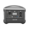 VEVOR Portable Power Station, 600W Solar Generator Power Station, 493Wh LiFePO4 Battery Backup with 8 Output Ports for Home Emergency, Outdoor Camping, RV Travel (Solar Panel NOT Included)