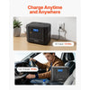 VEVOR Portable Power Station, 1200W Solar Generator Power Station, 806Wh LiFePO4 Battery Backup with 10 Output Ports for Home Emergency, Outdoor Camping, RV Travel (Solar Panel NOT Included)