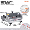 VEVOR Electric Paper Cutter, 13" /330.2mm Cutting Width, 1.57"/40mm Cutting Thickness, Desktop Paper Cutting Machine with Button Control, Electric Paper Trimmer for Office, School, Printing Plant