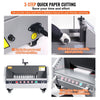 VEVOR Electric Paper Cutter, 13" /330.2mm Cutting Width, 1.57"/40mm Cutting Thickness, Desktop Paper Cutting Machine with Button Control, Electric Paper Trimmer for Office, School, Printing Plant