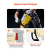 VEVOR Demolition Jack Hammer, 2200W Electric Jackhammer Heavy Duty, 1350 BPM Jack Hammer Concrete Breaker, with 1 Point Chisel, 1 Flat Chisel, Storage Case, Gloves and Goggles, for Demolition