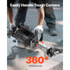 VEVOR Demolition Jack Hammer, 3000 W Powerful Electric Jackhammer, 1700 BPM Concrete Breaker with a Point Chisel, Carrying Case, Gloves, Goggles, for Concrete, Wall, Brick, Tile and Foundation