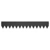 VEVOR Galvanized Steel Landscape Edging, 12-Pack 40 x 6 Inch Metal Edging for Landscaping with 14 Mounting Clips, Heavy Duty Metal Garden Edge Border for Flower Bed, Yard Pathway, Black