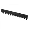 VEVOR Galvanized Steel Landscape Edging, 12-Pack 40 x 6 Inch Metal Edging for Landscaping with 14 Mounting Clips, Heavy Duty Metal Garden Edge Border for Flower Bed, Yard Pathway, Black