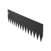 VEVOR Galvanized Steel Landscape Edging, 6-Pack 40 x 8 Inch Metal Edging for Landscaping with 6 Mounting Clips, Bendable Metal Garden Edge Border for Flower Bed, Yard Pathway, Black