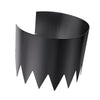 VEVOR Steel Landscape Edging, 4 Packs 40 x 12 in Rust-Resistant Metal Landscape Edging, Bendable Garden Edging Border, Heavy Duty Lawn Edging, Easy-to-Install, Flower Bed Yard Pathway Divider Black