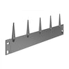 VEVOR Steel Landscape Edging, 5 Packs 39 x 3 in Rust-Resistant Metal Landscape Edging, Bendable Garden Edging Border, Heavy Duty Lawn Edging, Easy-to-Install, Flower Bed Yard Pathway Divider Dark Gray
