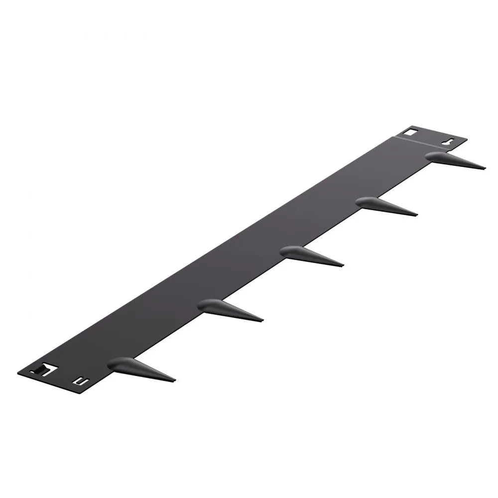 VEVOR Steel Landscape Edging, 5 Packs 39 x 4 in Rust-Resistant Metal Landscape Edging, Bendable Garden Edging Border, Heavy Duty Lawn Edging, Easy-to-Install, Flower Bed Yard Pathway Divider Black