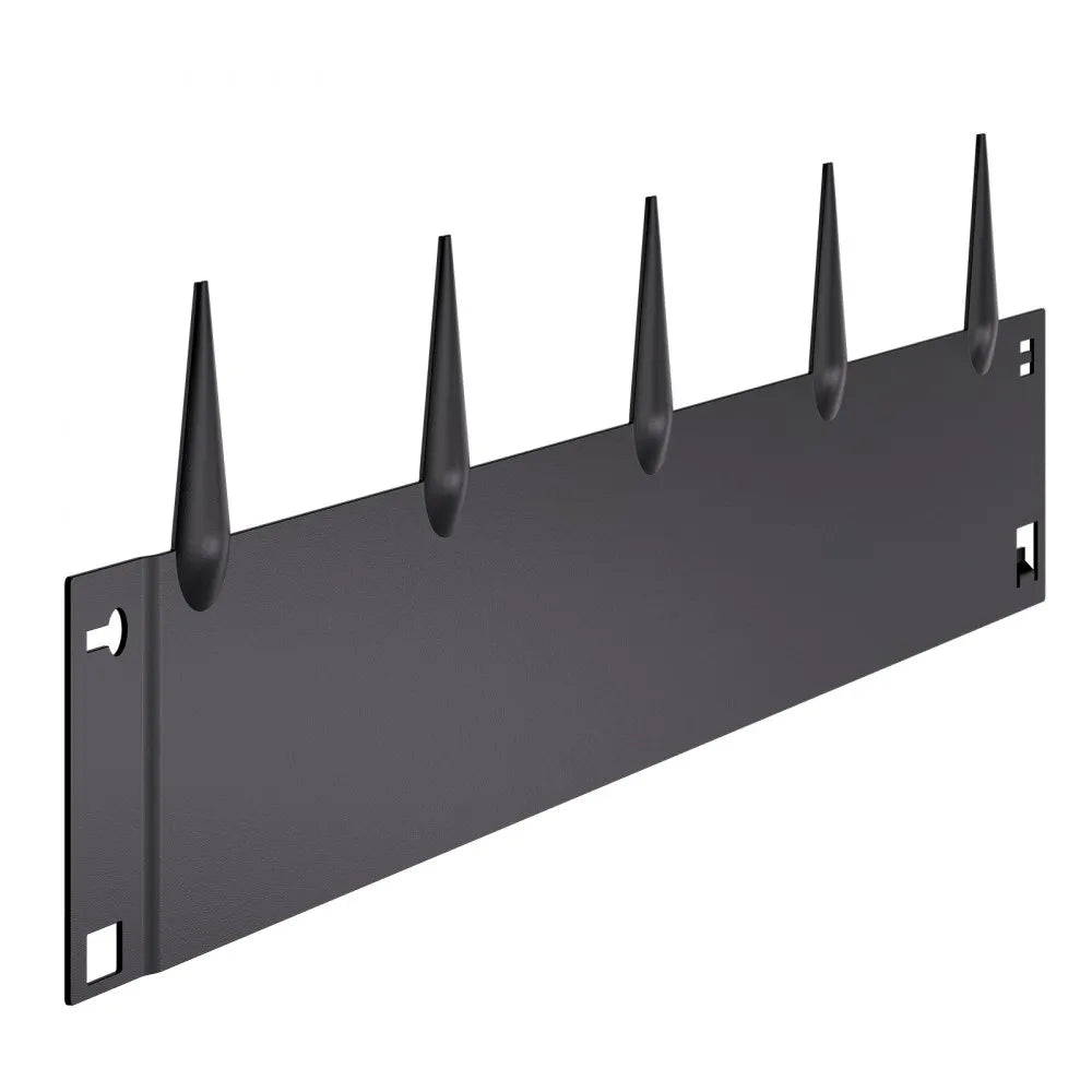 VEVOR Steel Landscape Edging, 5 Packs 39 x 5 in Rust-Resistant Metal Landscape Edging, Bendable Garden Edging Border, Heavy Duty Lawn Edging, Easy-to-Install, Flower Bed Yard Pathway Divider Black