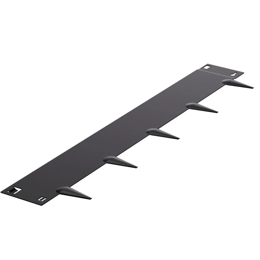 VEVOR Steel Landscape Edging, 5 Packs 39 x 5 in Rust-Resistant Metal Landscape Edging, Bendable Garden Edging Border, Heavy Duty Lawn Edging, Easy-to-Install, Flower Bed Yard Pathway Divider Black