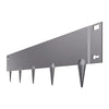 VEVOR Steel Landscape Edging, 5 Packs 39 x 5 in Rust-Resistant Metal Landscape Edging, Bendable Garden Edging Border, Heavy Duty Lawn Edging, Easy-to-Install, Flower Bed Yard Pathway Divider Dark Gray
