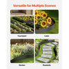 VEVOR Steel Landscape Edging, 6 Packs 40 x 6 in Rust-Resistant Metal Landscape Edging, Bendable Garden Edging Border, Heavy Duty Lawn Edging, Easy-to-Install, Flower Bed Yard Pathway Divider Black