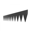 VEVOR Steel Landscape Edging, 6 Packs 40 x 6 in Rust-Resistant Metal Landscape Edging, Bendable Garden Edging Border, Heavy Duty Lawn Edging, Easy-to-Install, Flower Bed Yard Pathway Divider Black