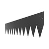 VEVOR Steel Landscape Edging, 6 Packs 40 x 8 in Rust-Resistant Metal Landscape Edging, Bendable Garden Edging Border, Heavy Duty Lawn Edging, Easy-to-Install, Flower Bed Yard Pathway Divider Black