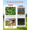 VEVOR Hardware Cloth, 1/2 inch 60 inch x 50 ft 19 Gauge Chicken Wire Fence, Hot-Dip Galvanized After Welding Metal Wire Mesh Roll, Garden Plant Welded Fencing Roll Supports Poultry Netting Cage Fence