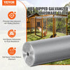 VEVOR Hardware Cloth 1/4 inch 48 inch x 100 ft 23 Gauge Chicken Wire Fence, Hot-Dip Galvanized After Welding Metal Wire Mesh Roll, Garden Plant Welded Fencing Roll Supports Poultry Netting Cage Fence