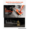 VEVOR Hydraulic Bottle Jack 4 Ton (8818.5 lbs) 7.64"-14.92" Lifting Range, for Midsize Sedan, Midsize SUV, Van, Auto Repair & House Lift, Multi-Directional Welded Jack with Carrying Case & Long Handle