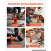 VEVOR Hydraulic Bottle Jack 6 Ton (13227.7 lbs) 8.66"-16.93" Lifting Range, for Full-Size SUV, Light-Duty Pickup, Commercial Van, Auto Repair House Lift, Multi-Directional Welded Jack with Long Handle