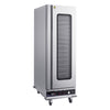 VEVOR Electric Hot Box Food Warmer, 16-Tier Commercial Warming Cabinet with Water Tray, Glass Door and Adjustable Shelves, Stainless Steel Food Warmer Cabinet, for Restaurant, Kitchen, Pizza, Chicken
