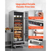 VEVOR Electric Hot Box Food Warmer, 16-Tier Commercial Warming Cabinet with Water Tray, Single-Door and Adjustable Shelves, Stainless Steel Food Warmer Cabinet, for Restaurant, Kitchen, Pizza, Chicken