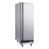 VEVOR Electric Hot Box Food Warmer, 16-Tier Commercial Warming Cabinet with Water Tray, Single-Door and Adjustable Shelves, Stainless Steel Food Warmer Cabinet, for Restaurant, Kitchen, Pizza, Chicken