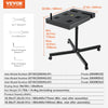 VEVOR Pro Flash Dryer 18x18 inch, Upgrade 2000W Electrical Control Box Flash Dryer for Screen Printing Machine with Height Adjustable Stand, 360° Rotation, X-Shaped Base, Steel T-Shirt Curing Machine