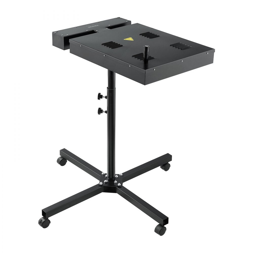 VEVOR Pro Flash Dryer 18x18 inch, Upgrade 2000W Electrical Control Box Flash Dryer for Screen Printing Machine with Height Adjustable Stand, 360° Rotation, X-Shaped Base, Steel T-Shirt Curing Machine