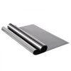 VEVOR Window Privacy Film, One Way Window Tint, Daytime Mirror Reflective Heat Control Glass, Static Cling Sun Blocking See out Not in Window Film for Home and Office, Black-Silver, 35.4 in x 13.1 ft