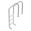 VEVOR Swimming Pool Ladder, 3-Step Double Handrails Stairs with Non-slip Heavy Duty Steps, Stainless Steel Load Capacity 265 lbs, for 48-54 In Inground Pools of Any Decking Surface Indoor & Outdoor
