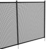 VEVOR Pool Fence, 4 x 12 FT Pool Fences for Inground Pools, Removable Child Safety Pool Fencing, Easy DIY Installation Swimming Pool Fence, 340gms Teslin PVC Pool Fence Mesh Protects Kids and Pets