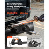 VEVOR Truck Hitch Vise, 6" Jaw Width, Heavy Duty Ductile Iron Bench Vise with Anvil, 1 Pair Magnetic Jaw Pads, Pin, 3.54" Throat Depth, 5.6" Max Jaw Opening, Multi-Purpose, for Truck Trailer Receiver