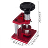 VEVOR Watch Repair Tools Watch Press with 20Dies Watch Case Closer For Close Snap Off Watch Back Cover Capper Back Closing Machine Bench Tool Crystal Bezel Press Case Watchmaker Watch Repair Tool