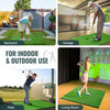 VEVOR Golf Hitting Mat, 5x4ft Artificial Turf Golf Hitting Mat, Golf Hitting Training Aids with 10 Golf Balls, 9 Golf Tees, Golf Practice Hitting Mat for Backyard Driving Indoor Outdoor Training