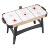 VEVOR 54" Air Hockey Table with Electronic Scorer & High-powered Blower, for Family Game Room, Basements and Home Air Powered Hockey Arcade Game Table Set with Pushers & Pucks, Stable Leg