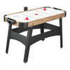 VEVOR 54" Air Hockey Table with Electronic Scorer & High-powered Blower, for Family Game Room, Basements and Home Air Powered Hockey Arcade Game Table Set with Pushers & Pucks, Stable Leg