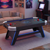 VEVOR 72" Air Hockey Table with LED Lights & Electronic Scorer, for Family Game Room, Basements and Home, Air Powered Hockey Arcade Game Table Set with High-powered Blower, Stable Leg