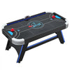 VEVOR 72" Air Hockey Table with LED Lights & Electronic Scorer, for Family Game Room, Basements and Home, Air Powered Hockey Arcade Game Table Set with High-powered Blower, Stable Leg